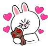 Стикер 40 Brown Cony
