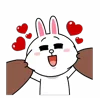 Стикер 14 Brown Cony