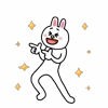 Стикер 34 Brown Cony