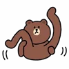 Стикер 28 Brown Cony