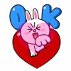Стикер 15 Brown Cony