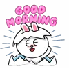 Стикер 57 Brown Cony