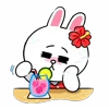 Стикер 8 Brown Cony