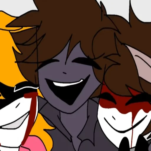 👨‍👧‍👦 Стикер «Afton family» для Telegram