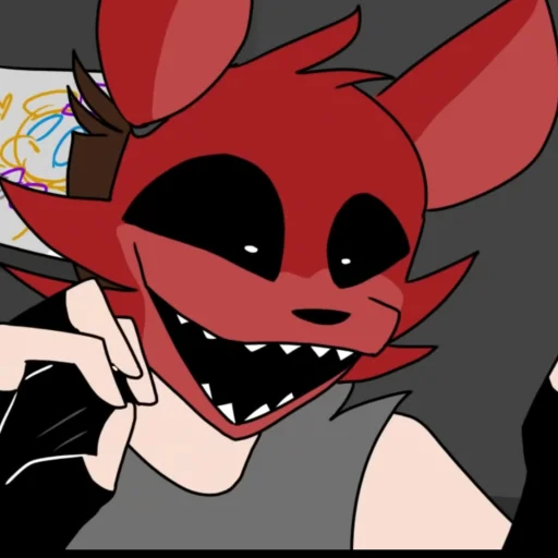 🦊 Стикер «Afton family» для Telegram
