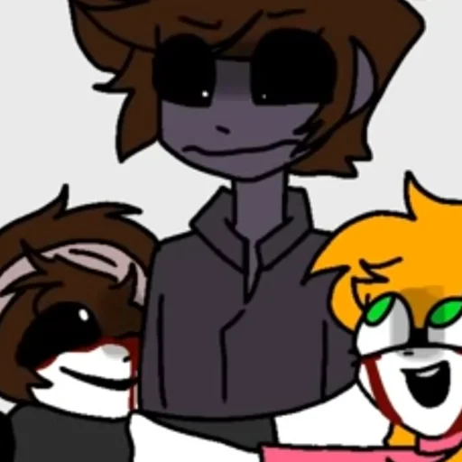👨‍👧‍👦 Стикер «Afton family» для Telegram