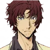 Стикер 24 🐕Bungou Stray Dogs - эмоджи с аниме Бродячие Псы