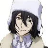 Стикер 40 🐕Bungou Stray Dogs - эмоджи с аниме Бродячие Псы