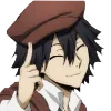 Стикер 9 🐕Bungou Stray Dogs - эмоджи с аниме Бродячие Псы