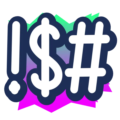 Стикер 10 Bubbles Emoji
