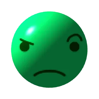 Стикер 3 Bubble Emoji Tt