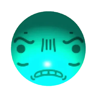 Стикер 7 Bubble Emoji Tt