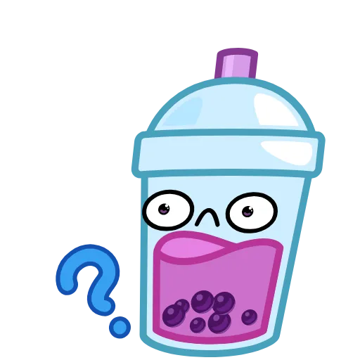 Стикер 37 Bubble Tea