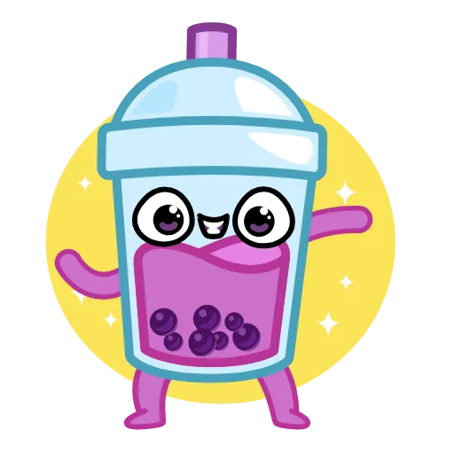 Стикер 29 Bubble Tea