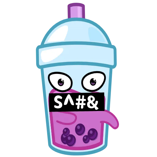 Стикер 13 Bubble Tea