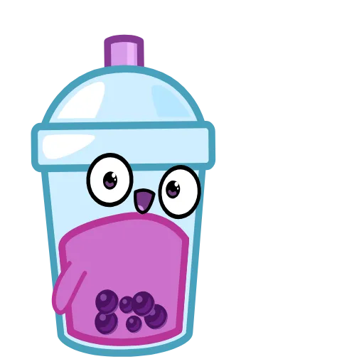 Стикер 14 Bubble Tea