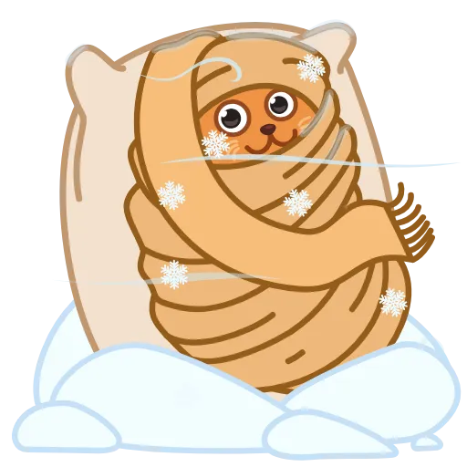 Стикер 22 Bubo The Scarfcat