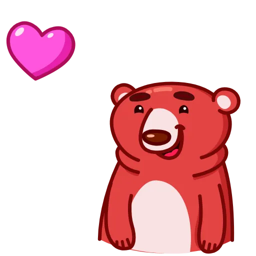 Стикер 2 Buddy Bear