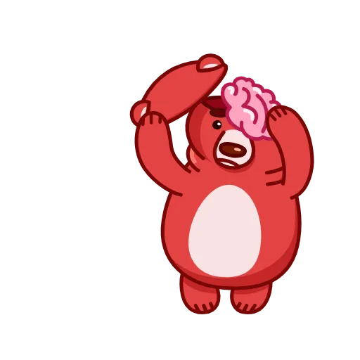 Стикер 26 Buddy Bear