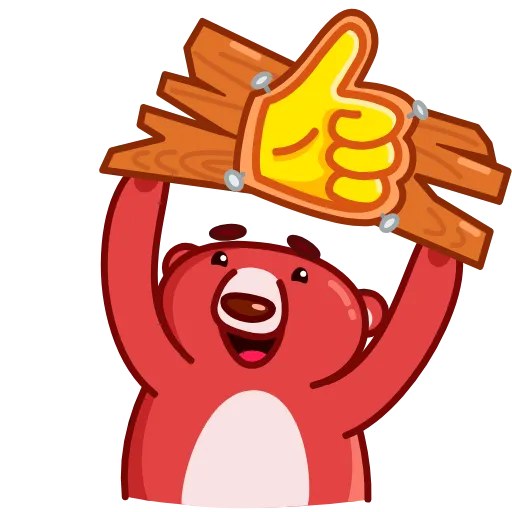 Стикер 3 Buddy Bear
