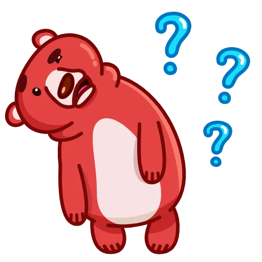 Стикер 6 Buddy Bear