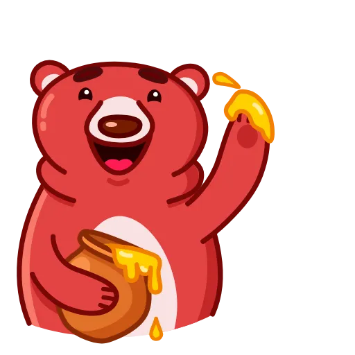 Стикер 5 Buddy Bear