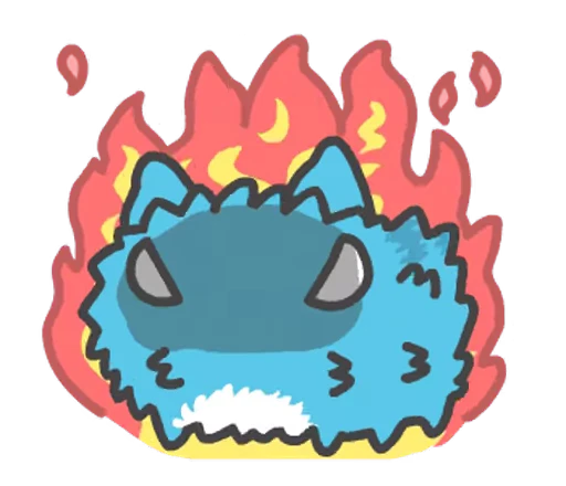 😡 Стикер «BugCat Capoo» для Telegram