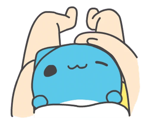 🤗 Стикер «BugCat Capoo» для Telegram
