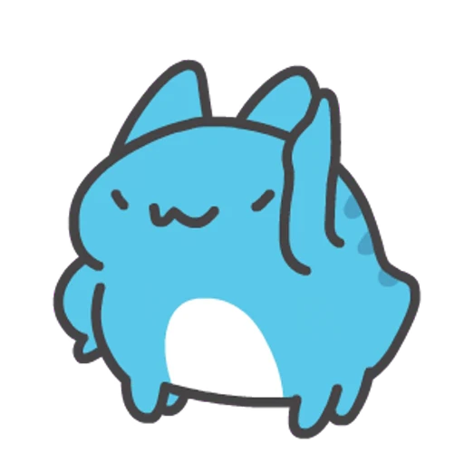🥳 Стикер «BugCat Capoo» для Telegram