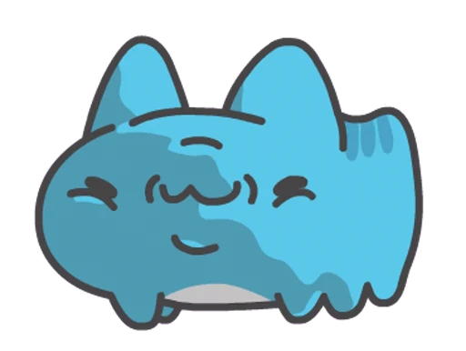 ☺️ Стикер «BugCat Capoo» для Telegram