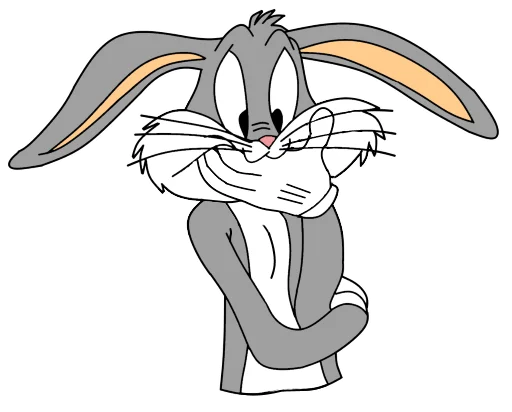 🤔 Стикер «Bugs Bunny 3» для Telegram
