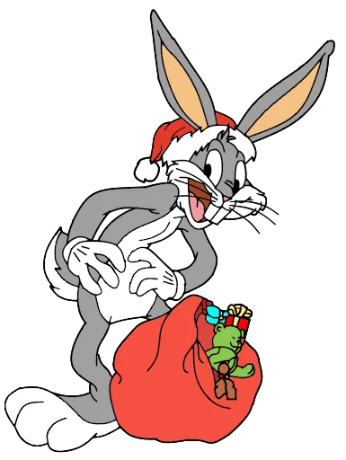 🎅 Стикер «Bugs Bunny 3» для Telegram