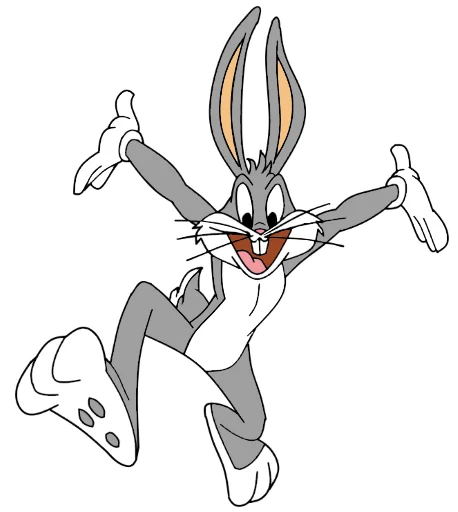 🏃‍♂️ Стикер «Bugs Bunny 3» для Telegram