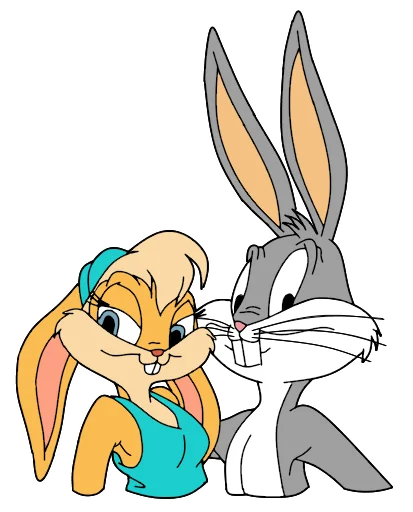 👫 Стикер «Bugs Bunny 3» для Telegram