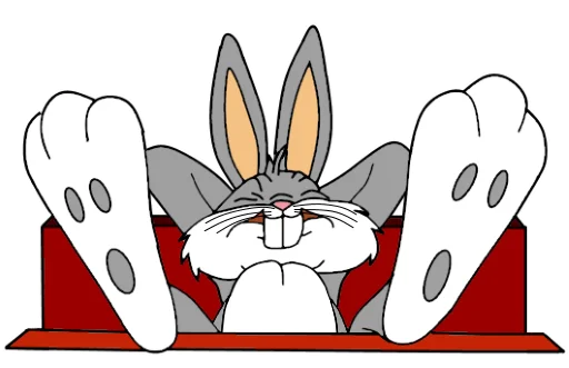 😴 Стикер «Bugs Bunny 3» для Telegram
