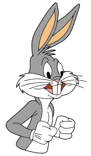 ✊ Стикер «Bugs Bunny 3» для Telegram