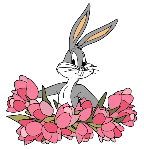 💐 Стикер «Bugs Bunny 3» для Telegram