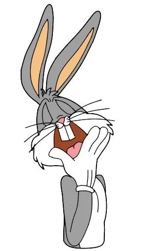 🥱 Стикер «Bugs Bunny 3» для Telegram