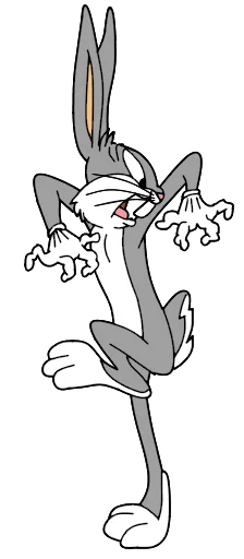😱 Стикер «Bugs Bunny 3» для Telegram