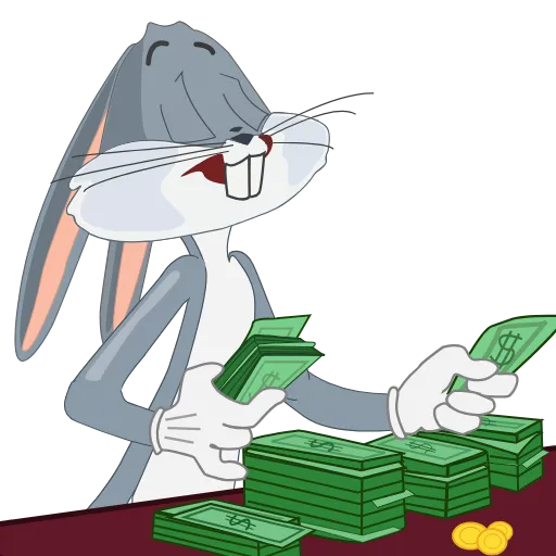 Стикер 9 Bugs Bunny