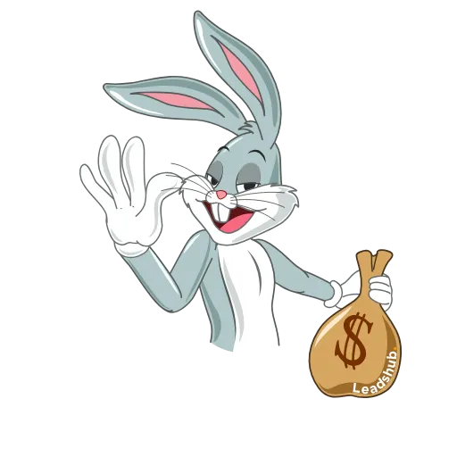 Стикер 4 Bugs Bunny