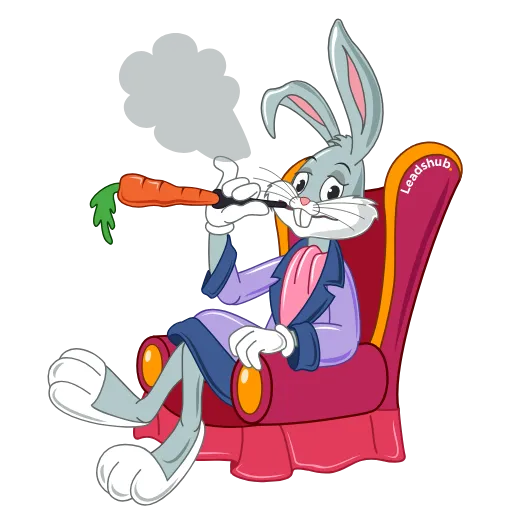 Стикер 7 Bugs Bunny