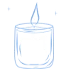 🕯️ Эмодзи «Иконки и таблички для оформления блога» для Telegram