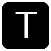 🔳 Эмодзи «Буквы в чёрных рамках» для Telegram