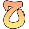 😢 Эмодзи «Алфавит разноцветный» для Telegram