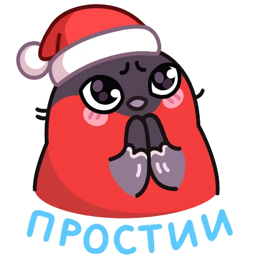 Стикер 27 Снегирь