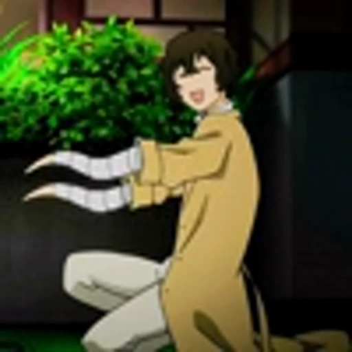 😆 Эмодзи «Bungou Stray Dogs S1Великий Из Бродячих Псов 1 Сезон» для Telegram