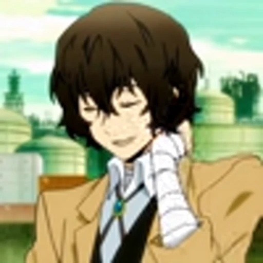 ☺️ Эмодзи «Bungou Stray Dogs S1Великий Из Бродячих Псов 1 Сезон» для Telegram