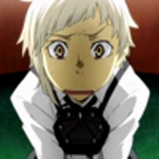 🤯 Эмодзи «Bungou Stray Dogs S1Великий Из Бродячих Псов 1 Сезон» для Telegram