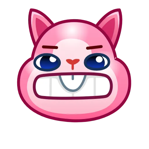 Стикер 34 Bunny Emoji